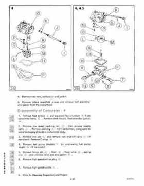 1985 Johnson/Evinrude 2 thru V-6 models service repair manual final edition P/N 507508, Page 143