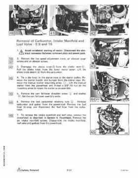1985 Johnson/Evinrude 2 thru V-6 models service repair manual final edition P/N 507508, Page 149