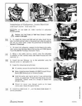 1985 Johnson/Evinrude 2 thru V-6 models service repair manual final edition P/N 507508, Page 152