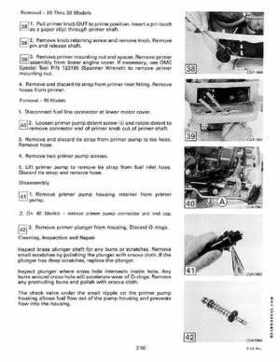 1985 Johnson/Evinrude 2 thru V-6 models service repair manual final edition P/N 507508, Page 162