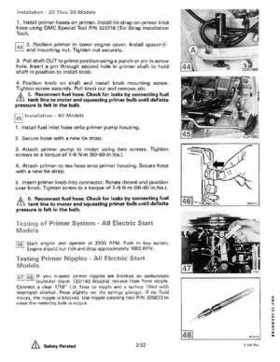 1985 Johnson/Evinrude 2 thru V-6 models service repair manual final edition P/N 507508, Page 164