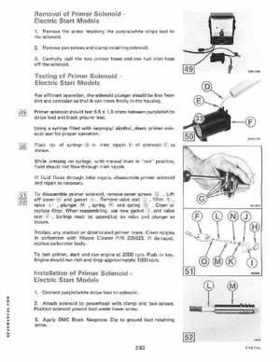 1985 Johnson/Evinrude 2 thru V-6 models service repair manual final edition P/N 507508, Page 165