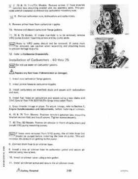 1985 Johnson/Evinrude 2 thru V-6 models service repair manual final edition P/N 507508, Page 167