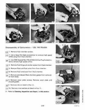 1985 Johnson/Evinrude 2 thru V-6 models service repair manual final edition P/N 507508, Page 172