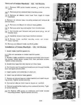 1985 Johnson/Evinrude 2 thru V-6 models service repair manual final edition P/N 507508, Page 176