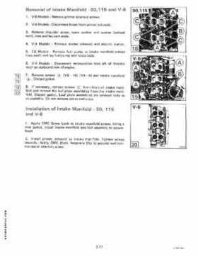 1985 Johnson/Evinrude 2 thru V-6 models service repair manual final edition P/N 507508, Page 183