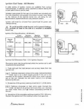 1985 Johnson/Evinrude 2 thru V-6 models service repair manual final edition P/N 507508, Page 208
