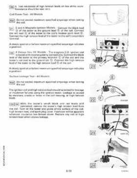 1985 Johnson/Evinrude 2 thru V-6 models service repair manual final edition P/N 507508, Page 209