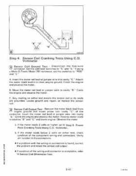1985 Johnson/Evinrude 2 thru V-6 models service repair manual final edition P/N 507508, Page 235