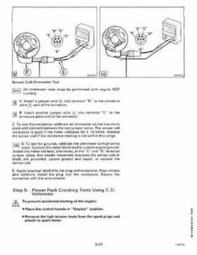 1985 Johnson/Evinrude 2 thru V-6 models service repair manual final edition P/N 507508, Page 236