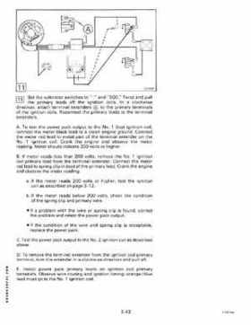 1985 Johnson/Evinrude 2 thru V-6 models service repair manual final edition P/N 507508, Page 237