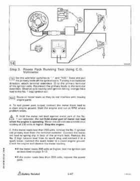 1985 Johnson/Evinrude 2 thru V-6 models service repair manual final edition P/N 507508, Page 241