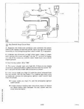 1985 Johnson/Evinrude 2 thru V-6 models service repair manual final edition P/N 507508, Page 245