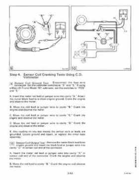 1985 Johnson/Evinrude 2 thru V-6 models service repair manual final edition P/N 507508, Page 248