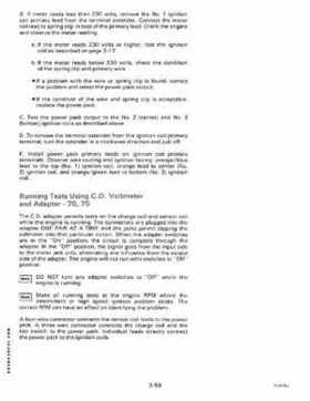 1985 Johnson/Evinrude 2 thru V-6 models service repair manual final edition P/N 507508, Page 251