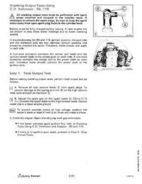 1985 Johnson/Evinrude 2 thru V-6 models service repair manual final edition P/N 507508, Page 258