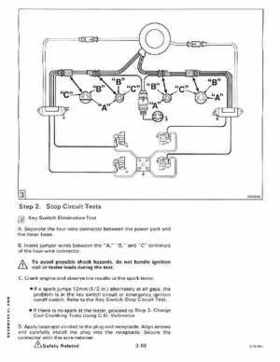 1985 Johnson/Evinrude 2 thru V-6 models service repair manual final edition P/N 507508, Page 259