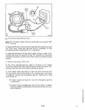 1985 Johnson/Evinrude 2 thru V-6 models service repair manual final edition P/N 507508, Page 260