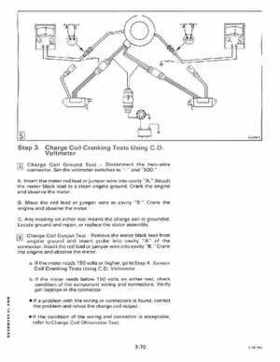 1985 Johnson/Evinrude 2 thru V-6 models service repair manual final edition P/N 507508, Page 261