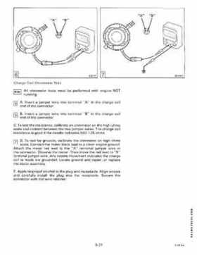 1985 Johnson/Evinrude 2 thru V-6 models service repair manual final edition P/N 507508, Page 262