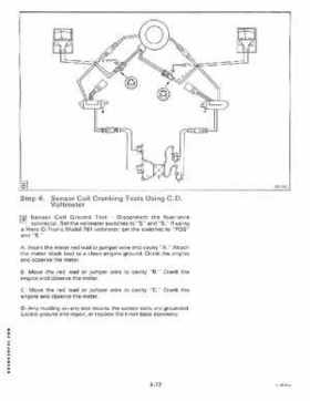 1985 Johnson/Evinrude 2 thru V-6 models service repair manual final edition P/N 507508, Page 263