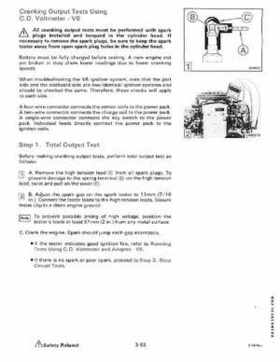 1985 Johnson/Evinrude 2 thru V-6 models service repair manual final edition P/N 507508, Page 274