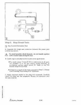 1985 Johnson/Evinrude 2 thru V-6 models service repair manual final edition P/N 507508, Page 275