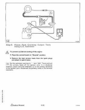 1985 Johnson/Evinrude 2 thru V-6 models service repair manual final edition P/N 507508, Page 281