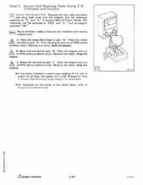 1985 Johnson/Evinrude 2 thru V-6 models service repair manual final edition P/N 507508, Page 285