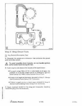1985 Johnson/Evinrude 2 thru V-6 models service repair manual final edition P/N 507508, Page 291