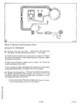 1985 Johnson/Evinrude 2 thru V-6 models service repair manual final edition P/N 507508, Page 293