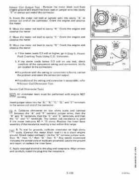 1985 Johnson/Evinrude 2 thru V-6 models service repair manual final edition P/N 507508, Page 296