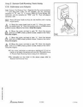1985 Johnson/Evinrude 2 thru V-6 models service repair manual final edition P/N 507508, Page 301