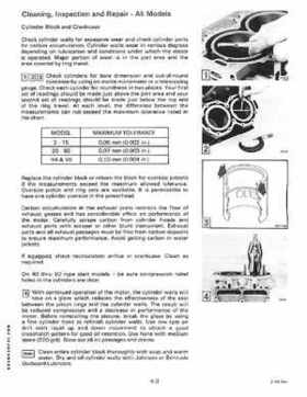 1985 Johnson/Evinrude 2 thru V-6 models service repair manual final edition P/N 507508, Page 307