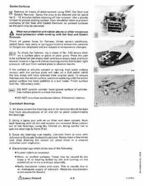 1985 Johnson/Evinrude 2 thru V-6 models service repair manual final edition P/N 507508, Page 308