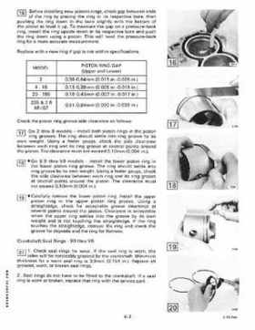 1985 Johnson/Evinrude 2 thru V-6 models service repair manual final edition P/N 507508, Page 311