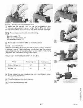1985 Johnson/Evinrude 2 thru V-6 models service repair manual final edition P/N 507508, Page 320