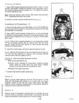 1985 Johnson/Evinrude 2 thru V-6 models service repair manual final edition P/N 507508, Page 331