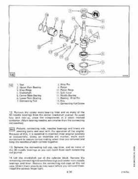 1985 Johnson/Evinrude 2 thru V-6 models service repair manual final edition P/N 507508, Page 336
