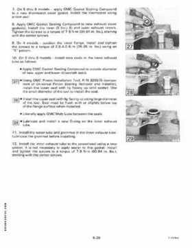 1985 Johnson/Evinrude 2 thru V-6 models service repair manual final edition P/N 507508, Page 341