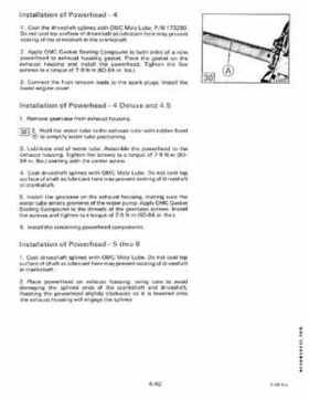 1985 Johnson/Evinrude 2 thru V-6 models service repair manual final edition P/N 507508, Page 342