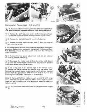 1985 Johnson/Evinrude 2 thru V-6 models service repair manual final edition P/N 507508, Page 344