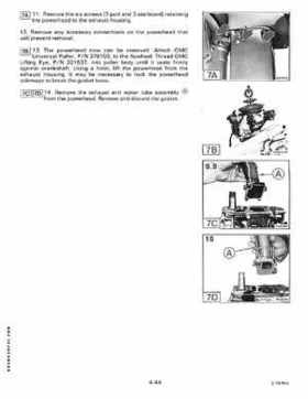 1985 Johnson/Evinrude 2 thru V-6 models service repair manual final edition P/N 507508, Page 345