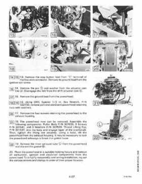 1985 Johnson/Evinrude 2 thru V-6 models service repair manual final edition P/N 507508, Page 358