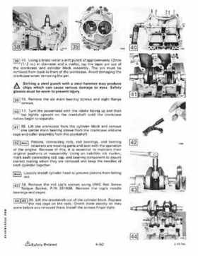 1985 Johnson/Evinrude 2 thru V-6 models service repair manual final edition P/N 507508, Page 361