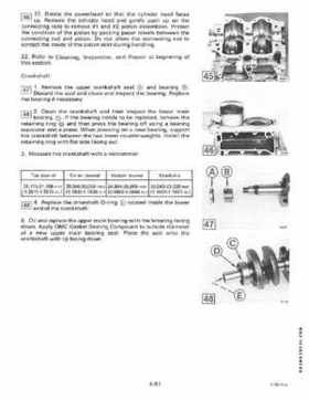 1985 Johnson/Evinrude 2 thru V-6 models service repair manual final edition P/N 507508, Page 362
