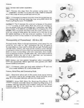 1985 Johnson/Evinrude 2 thru V-6 models service repair manual final edition P/N 507508, Page 363