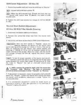 1985 Johnson/Evinrude 2 thru V-6 models service repair manual final edition P/N 507508, Page 371