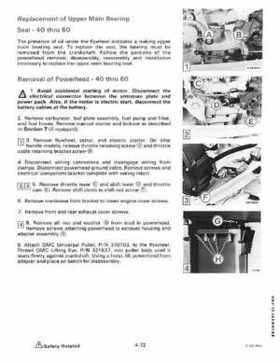 1985 Johnson/Evinrude 2 thru V-6 models service repair manual final edition P/N 507508, Page 372