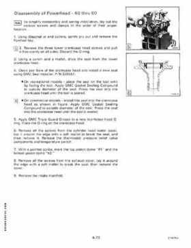 1985 Johnson/Evinrude 2 thru V-6 models service repair manual final edition P/N 507508, Page 373